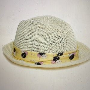 Fendi kids straw hat